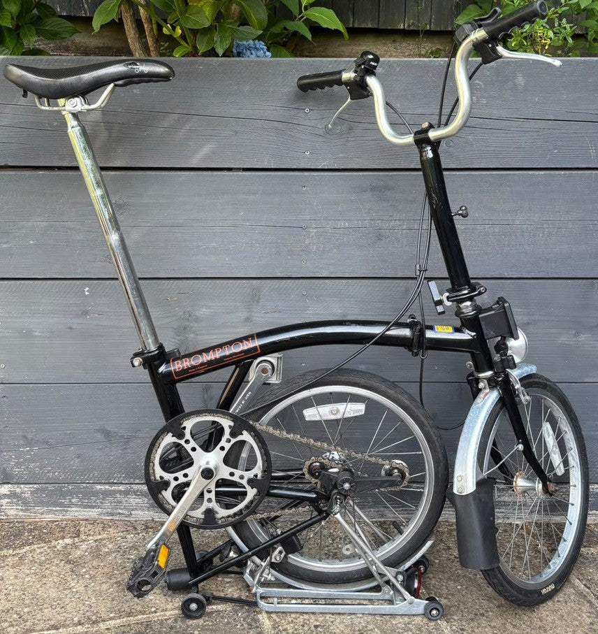 Brompton M5R C line Explore equivalent in Gloss Black - Leisure Used