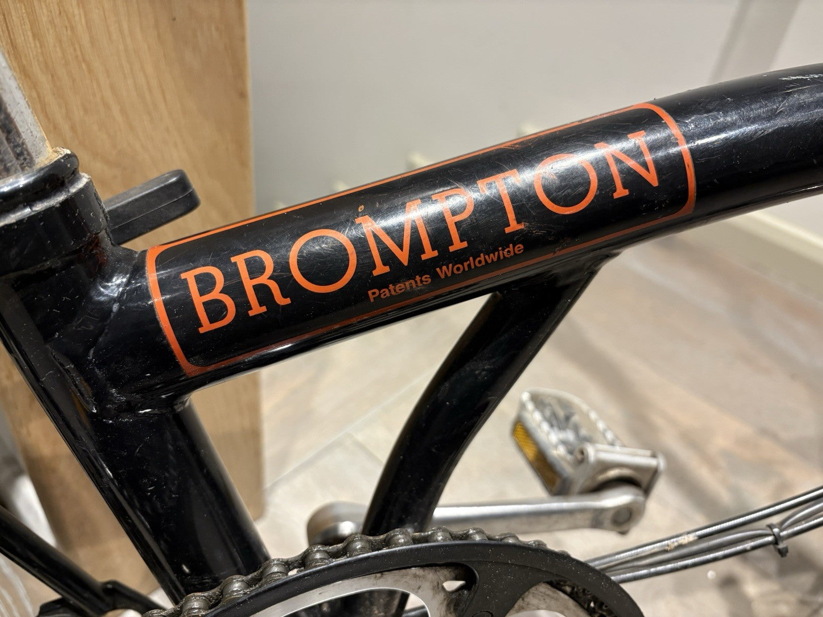 Brompton Folding Bike 3-Speed, Black