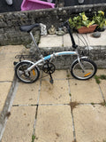 Proteam Folding Bike   6 shimano  gears  16' wheels' bicycle  fold up