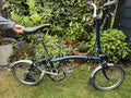 Brompton C-Line Explore 2021 6 Speed – Petroleum Blue – M Handlebars – London