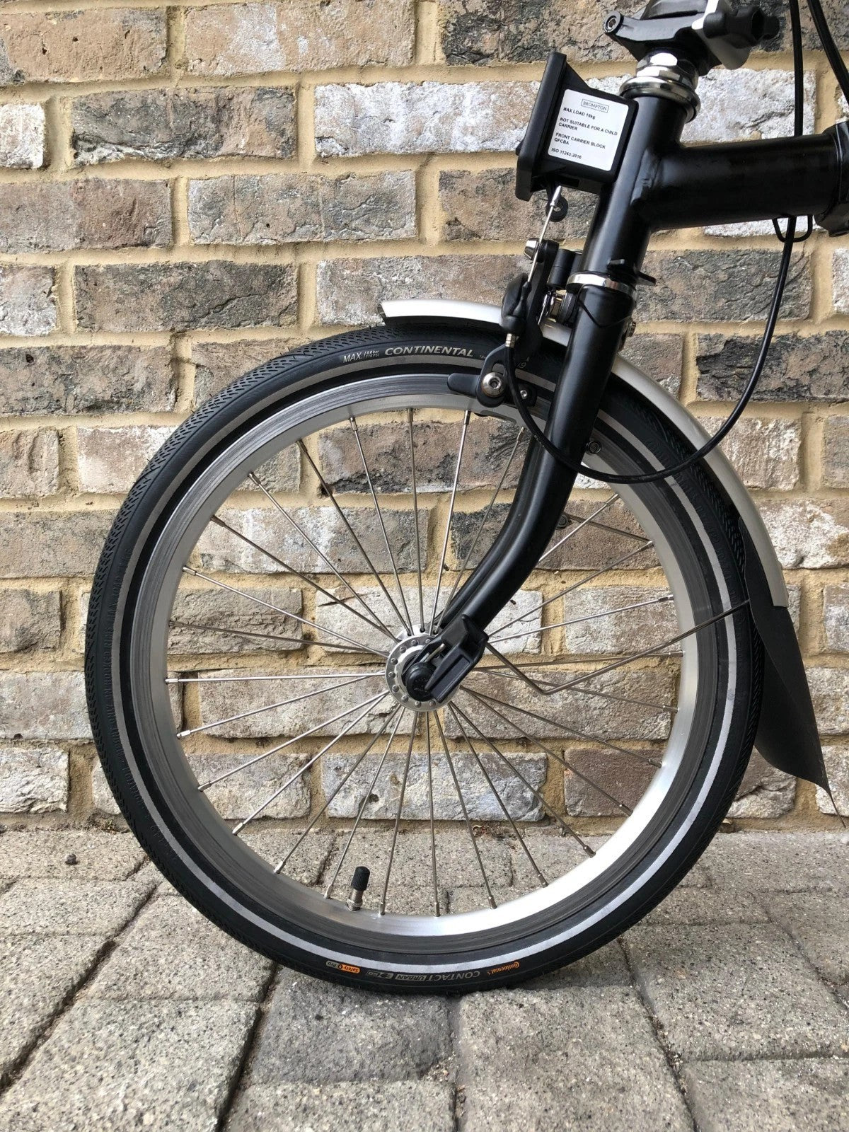 Brompton Bike Black M6L (C Line Explore 6 Speed)