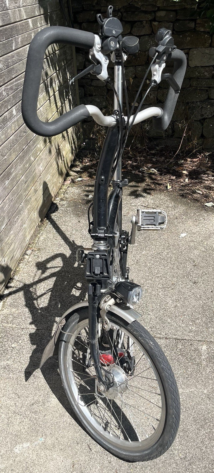 Brompton P6R with Son Dynamo lights and full set of bags