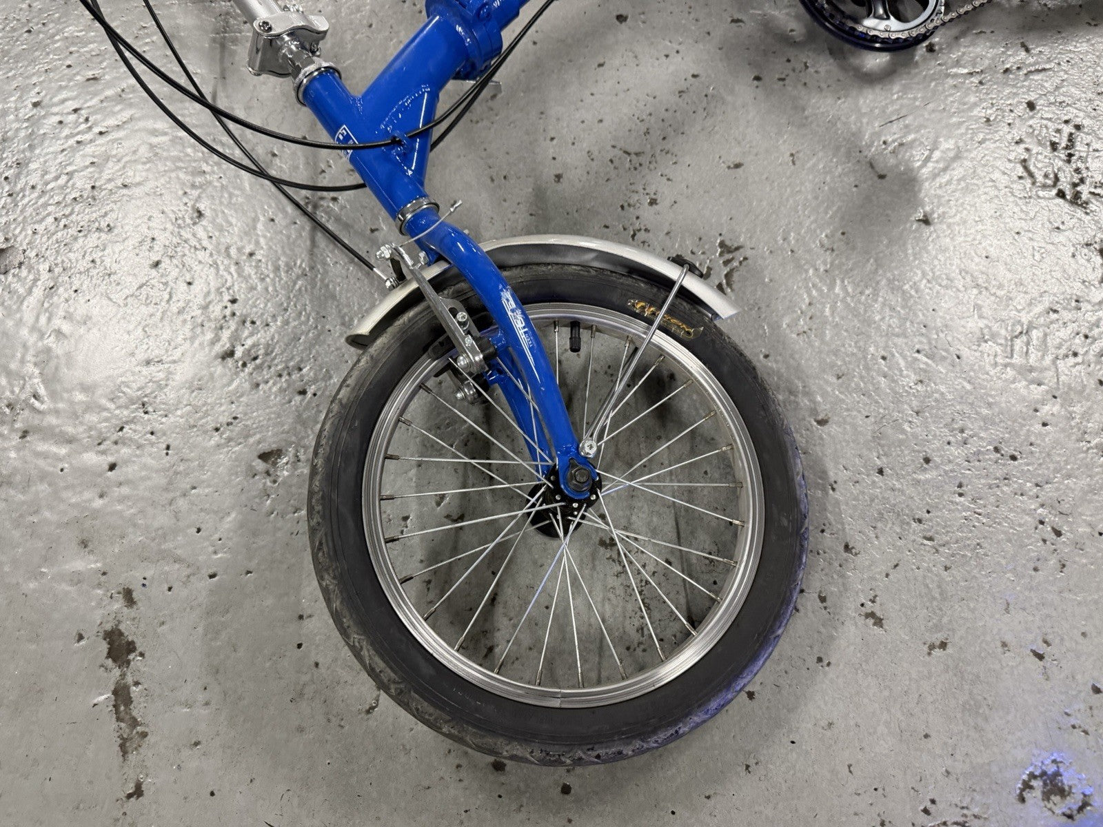 Folding Nordic Bike Bicycle In Good Condition