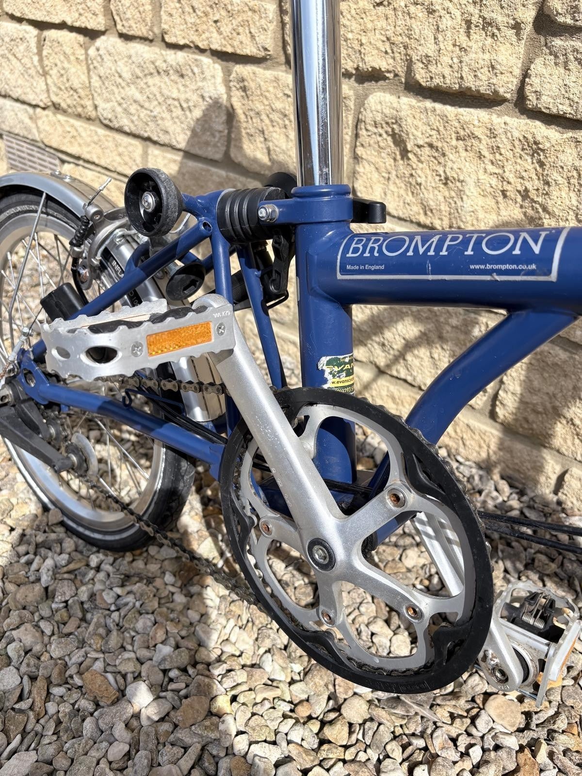 Brompton Folding Bike, 3-speed, M-bar