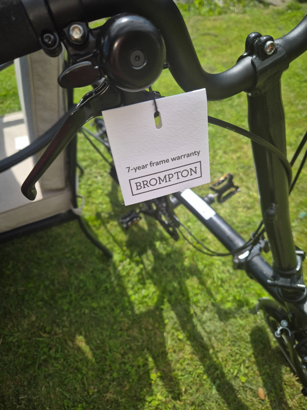 Brompton P Line 4-Speed - high Handlebar - Midnight Black - New