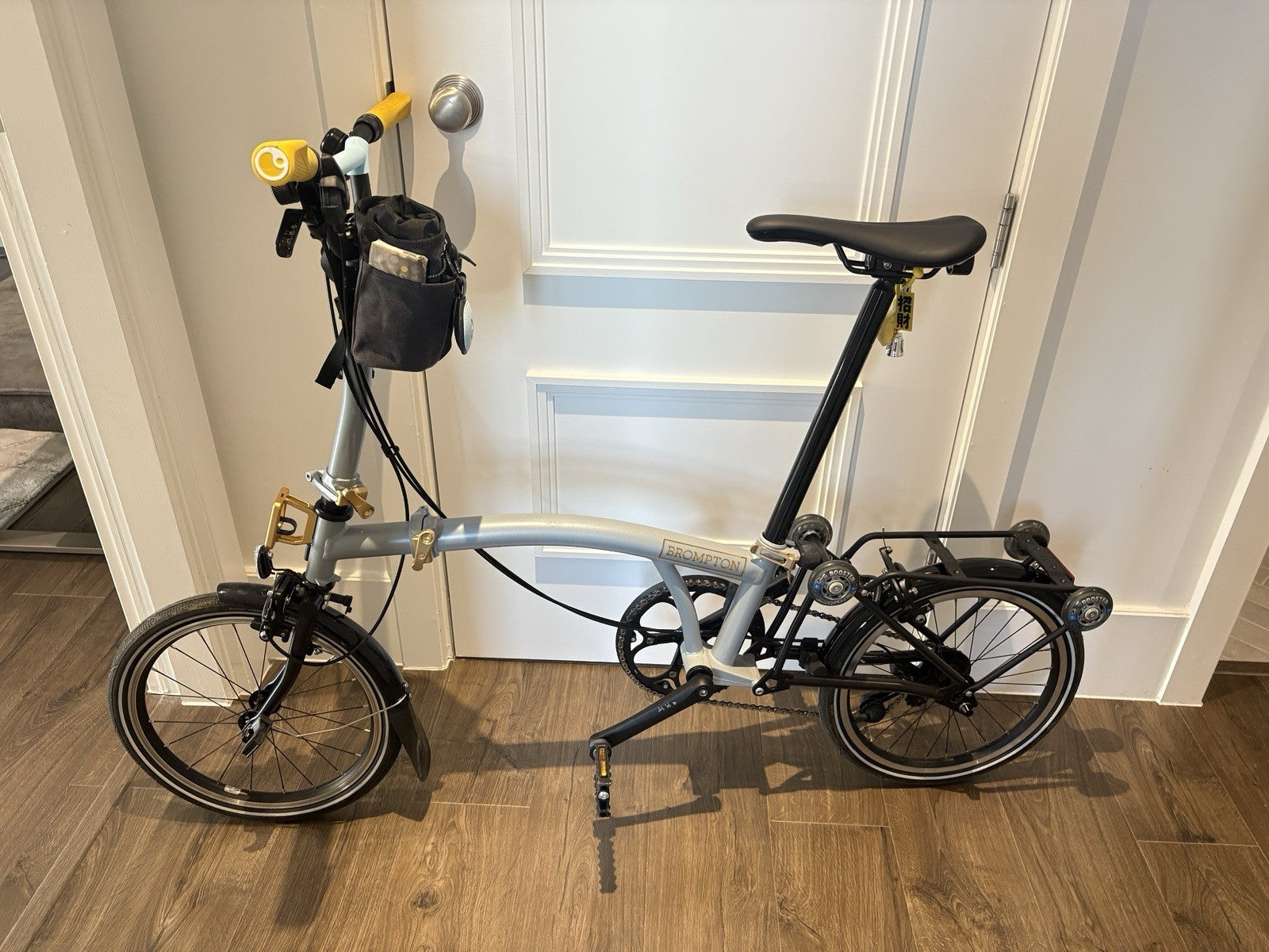 Brompton P Line M4R Lunar Ice *Accessories not included*