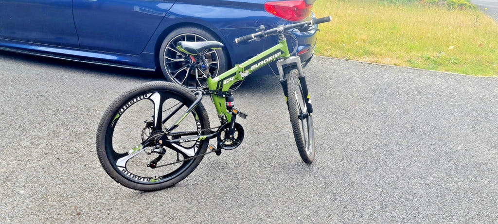 Eurobike G4 Folding Bike Magnesium Alloy Wheels Brand New Mountain Bicycle