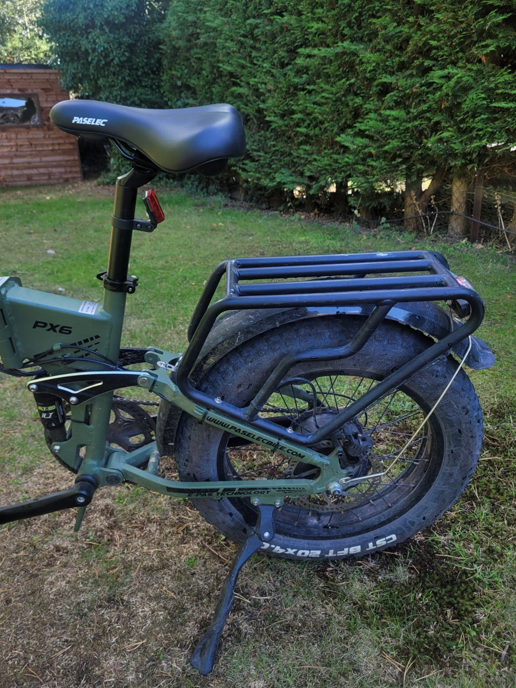 Paselec PX6 Folding Bike - Suspension, Charger, x2 Keys, Spare Motors