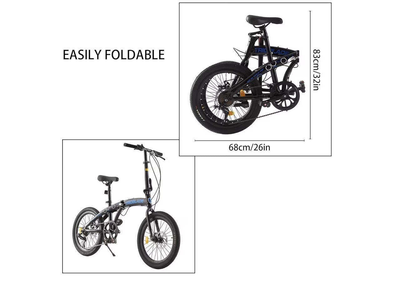 Folding bicycle (Trio blade) has only been used for 5 days