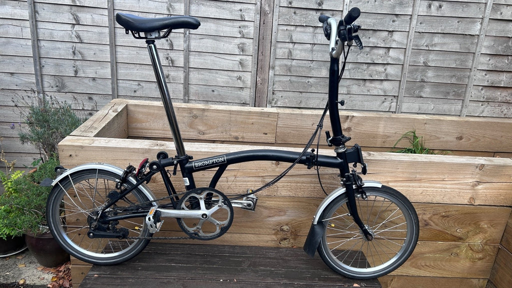 Brompton M6L Black 6 Speed Folding Bike (2019)