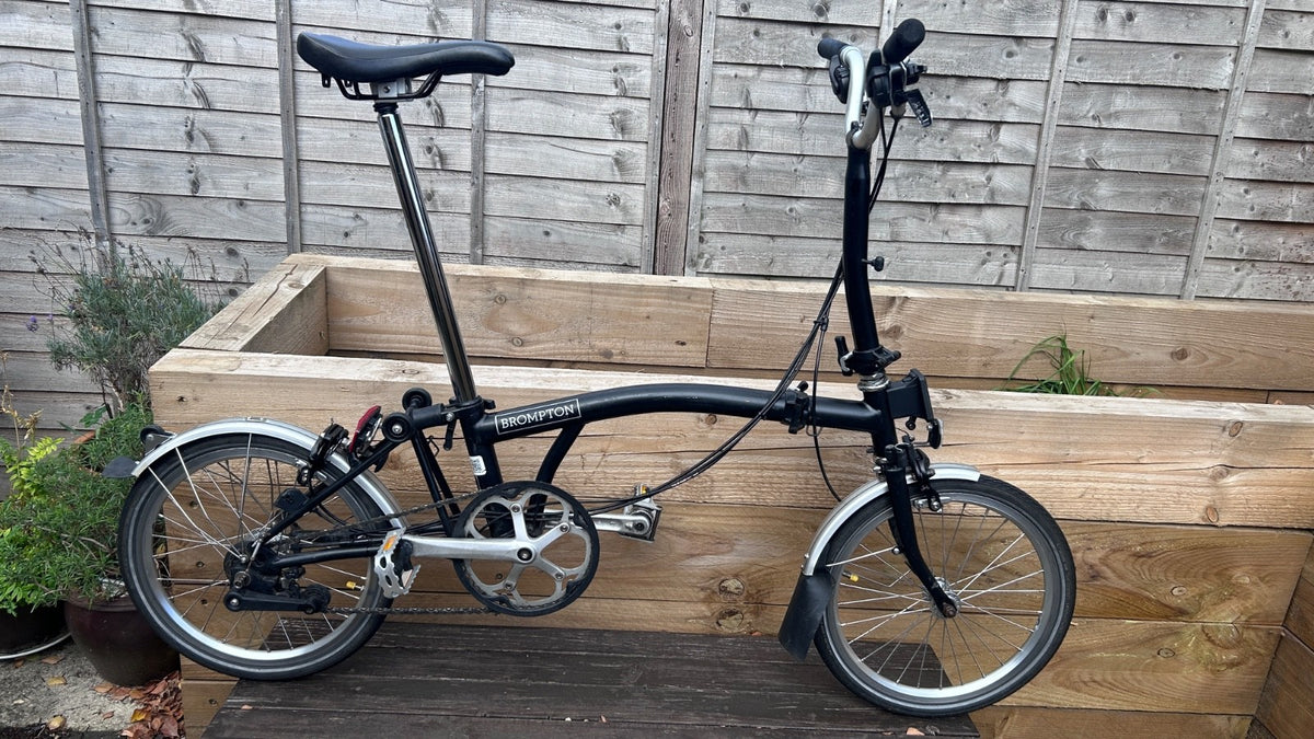 Brompton M6L Black 6 Speed Folding Bike (2019)
