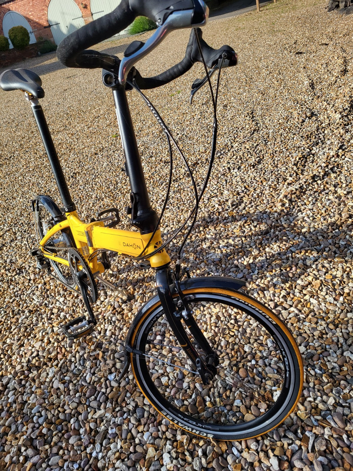 Dahon Speed Pro TT Mango Folding bike.