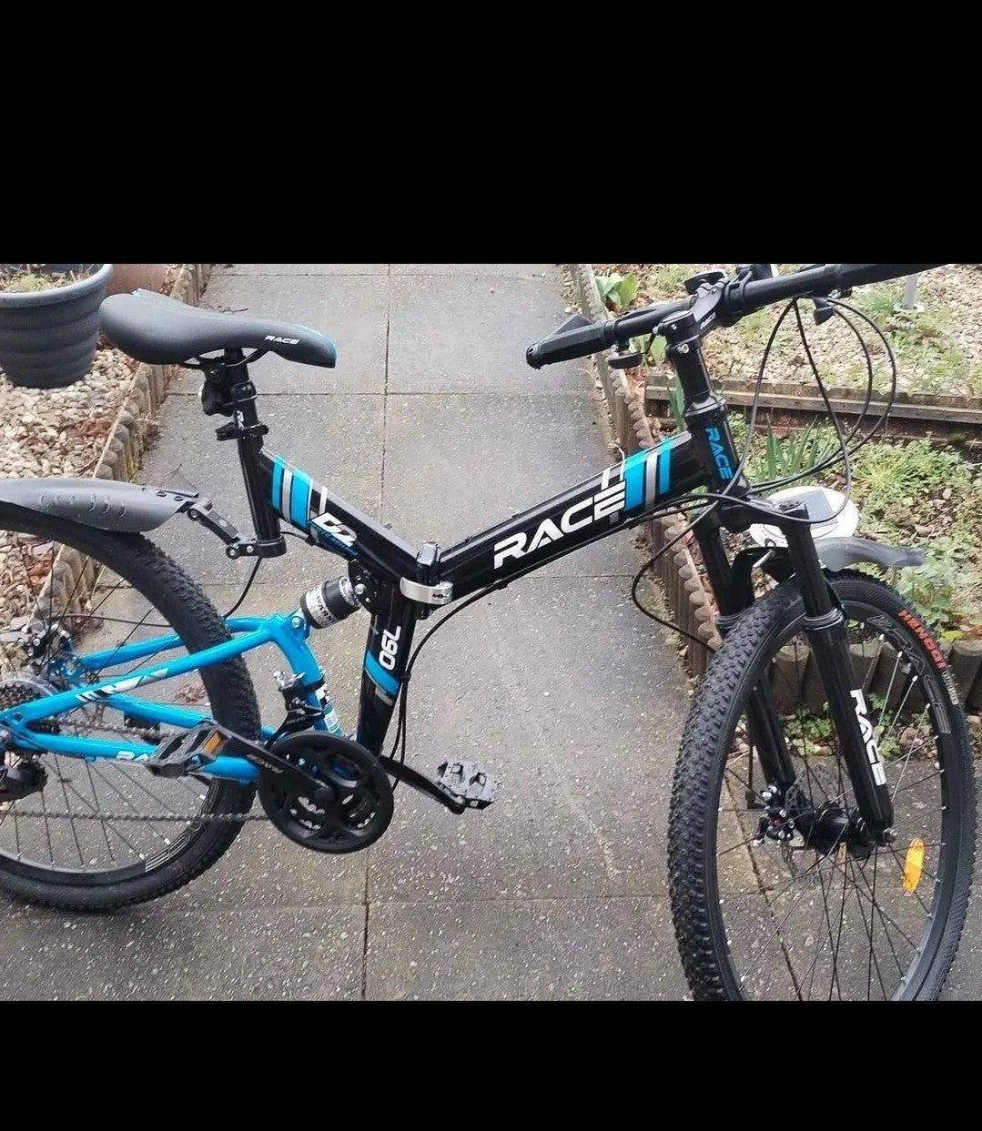 Mountain Bike Full Suspension 26-inch folding Frame,  21 (see description)