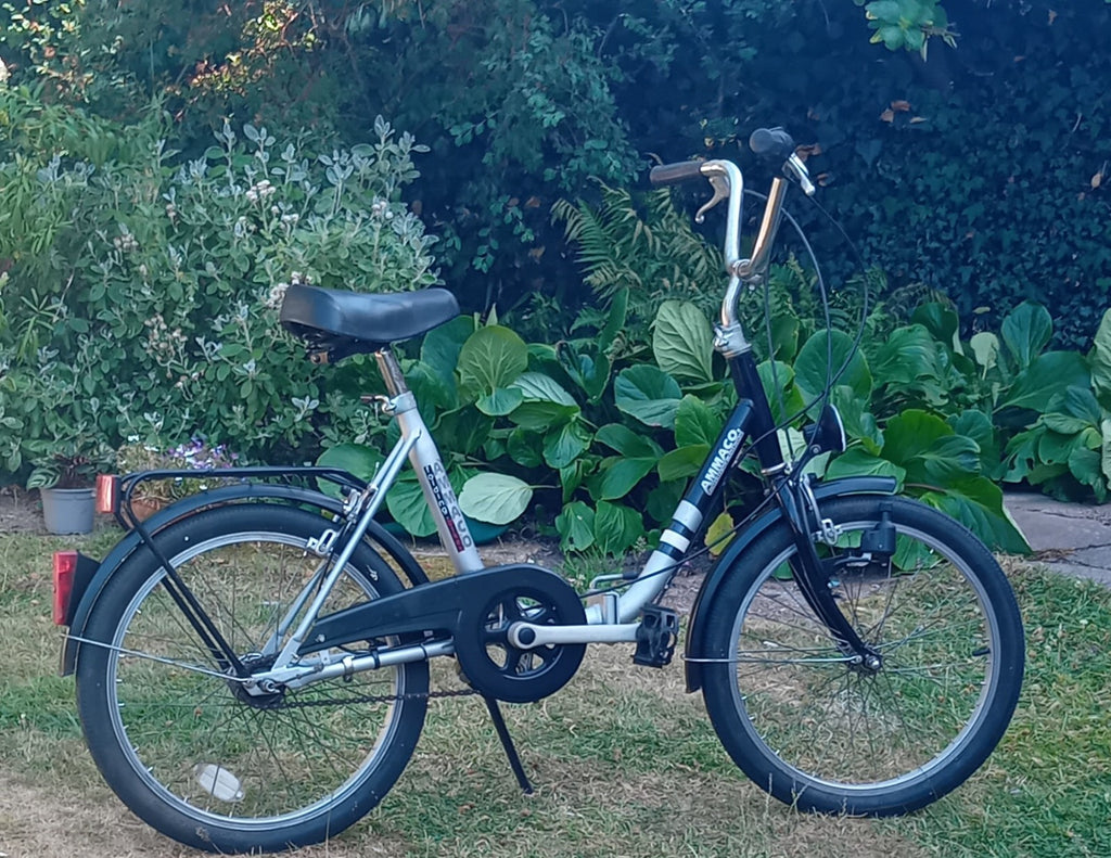 Ammaco 3 gear folding bike.  Recently fully serviced by professional