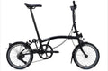 Brompton C-line Explore 2025 6-speed Mid handlebar Matt black Folding bicycle LN