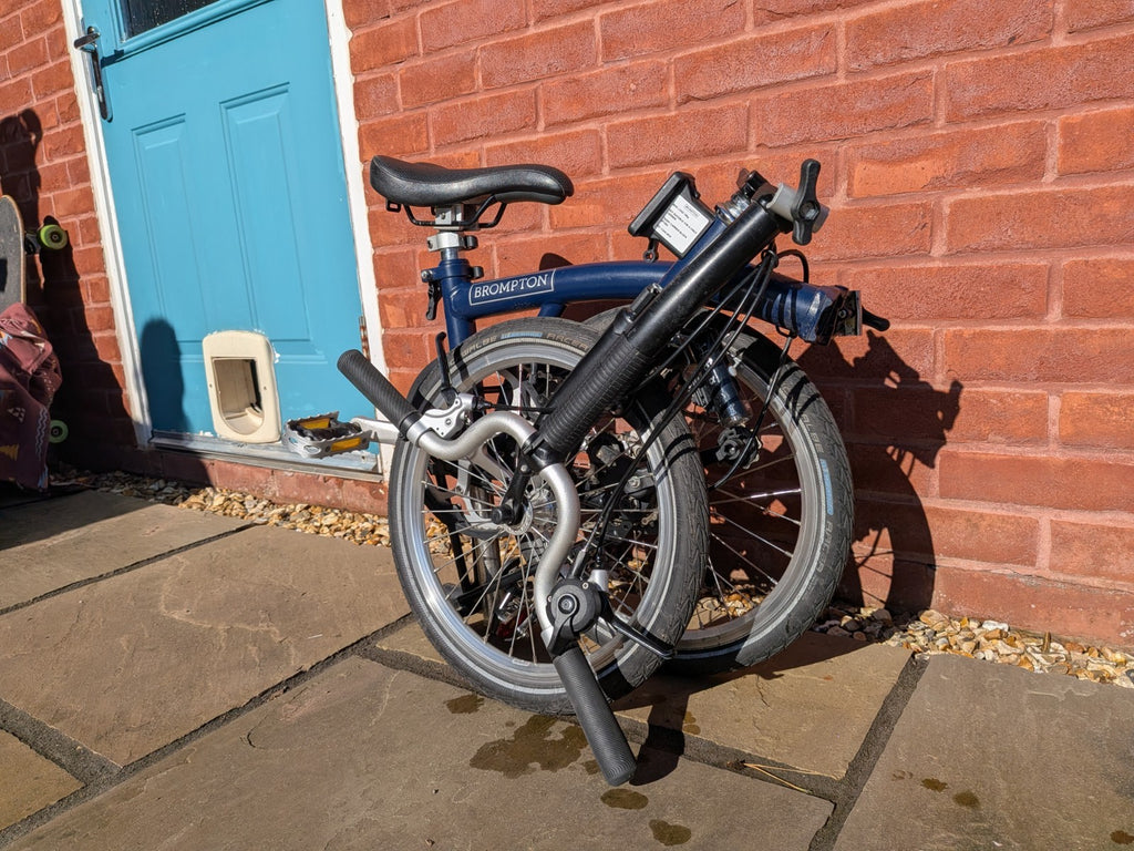 Brompton C-line Folding Commuter Bike,  two speed