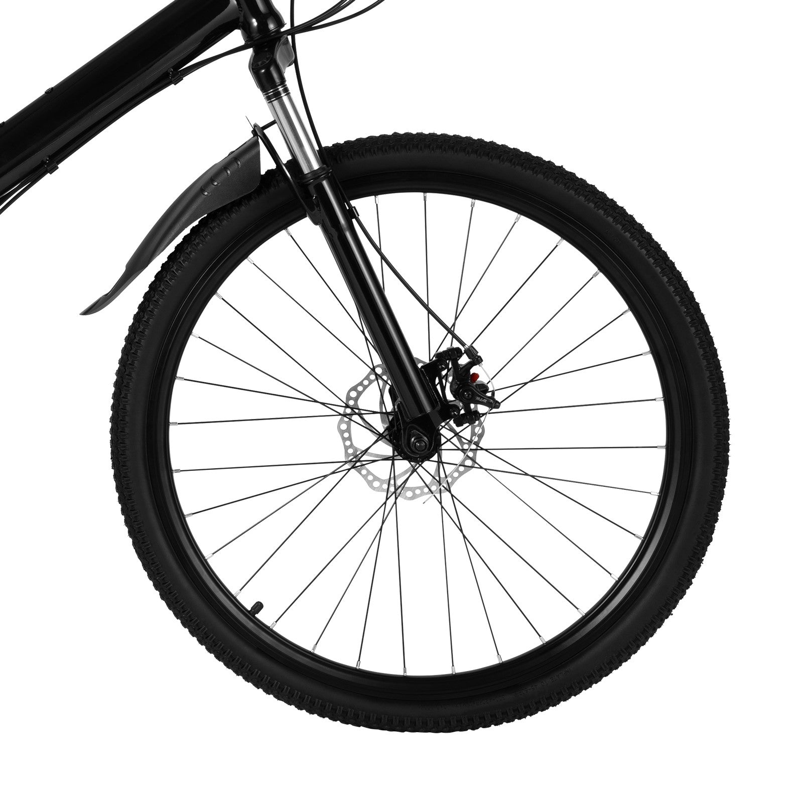 21-Speed Folding Mountain Bike Foldable Bicycle 26" Portable Adult Mountain Bike