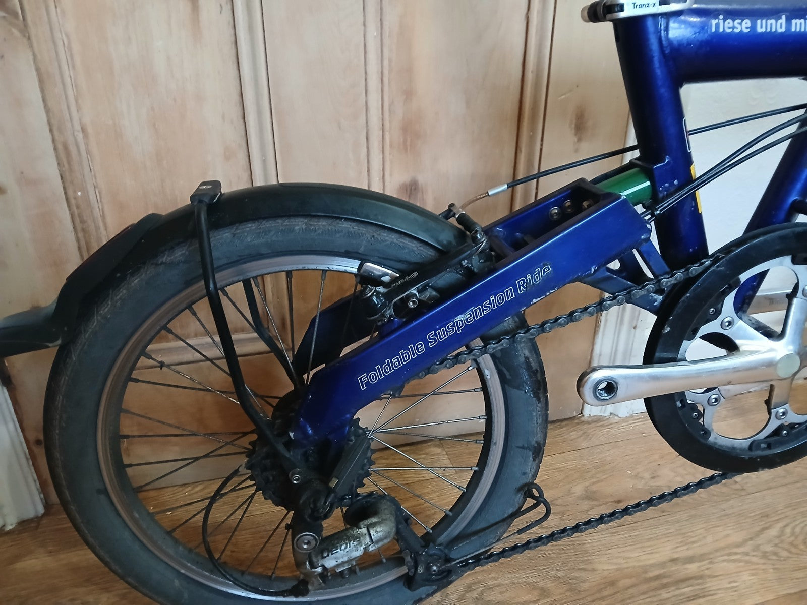 Reise & Muller Birdy Blue Folding Bike