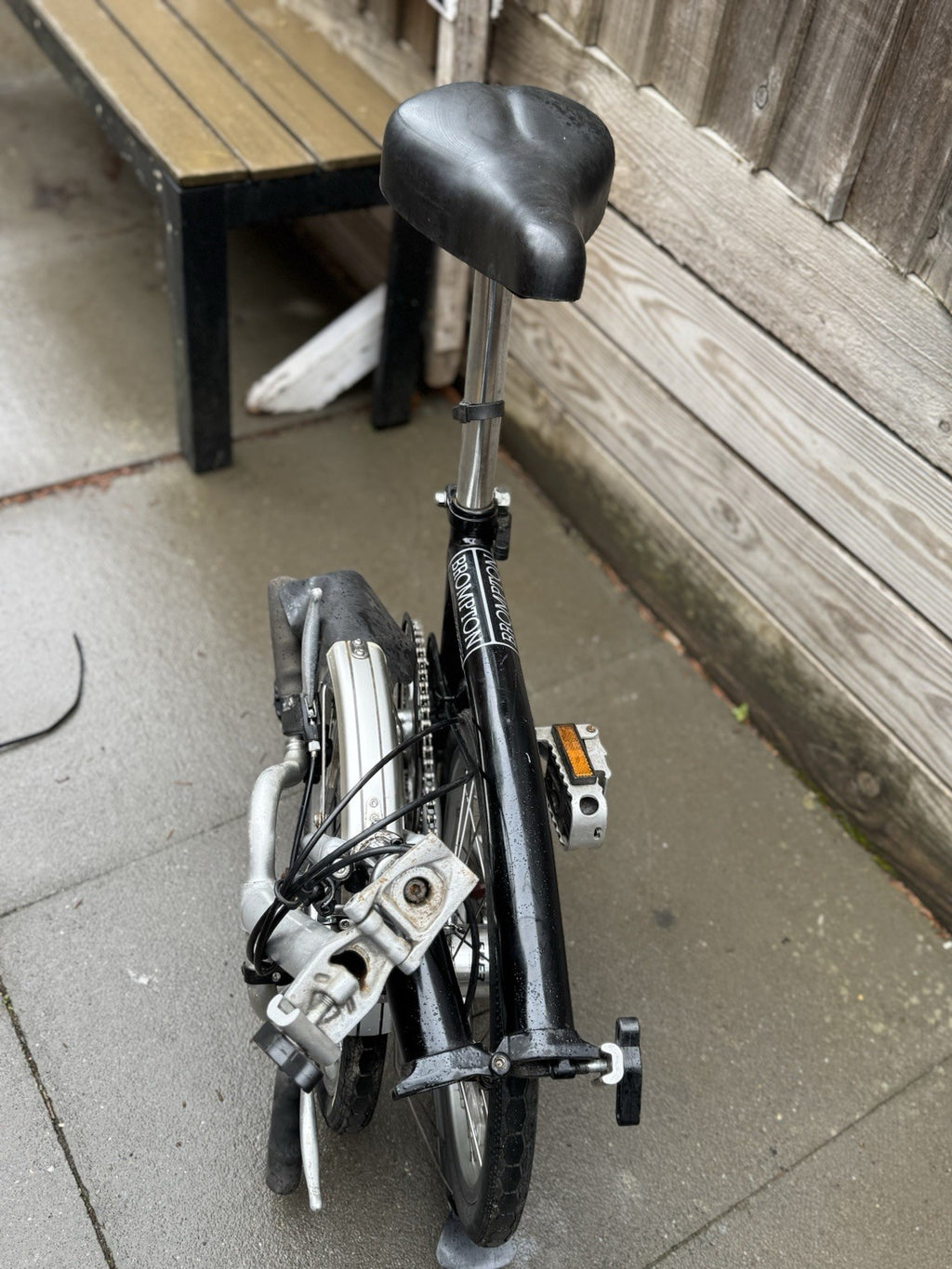 Brompton C Line ￼ 3 Speed STURMEY Archer  Black Fold Up Fully Serviced