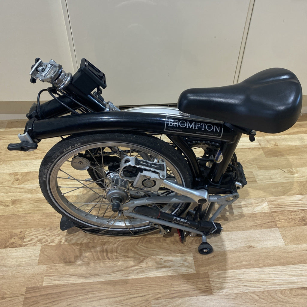 Brompton Folding Bike 3-Speed, Black. Good Condition, Lightly Used.