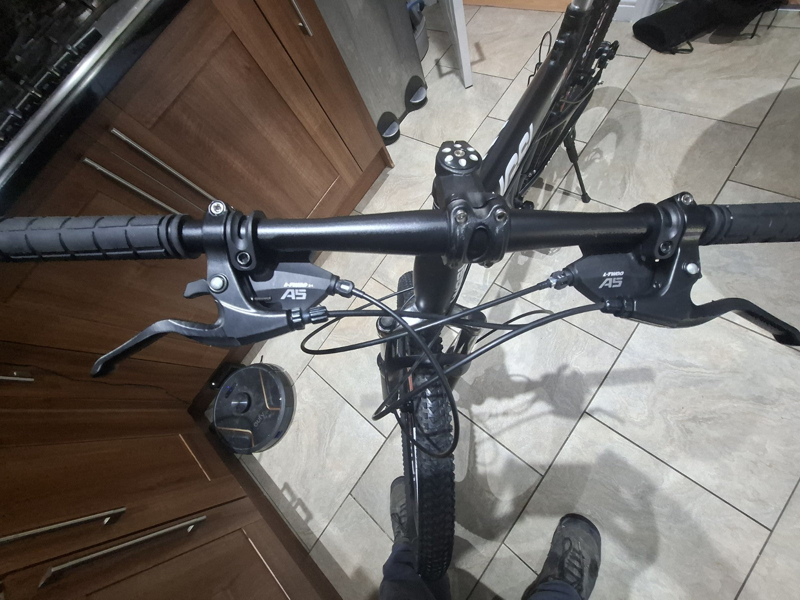 Angsi Folding Mountain Bike 26 Wheels 7 Speed MTB Bicycle