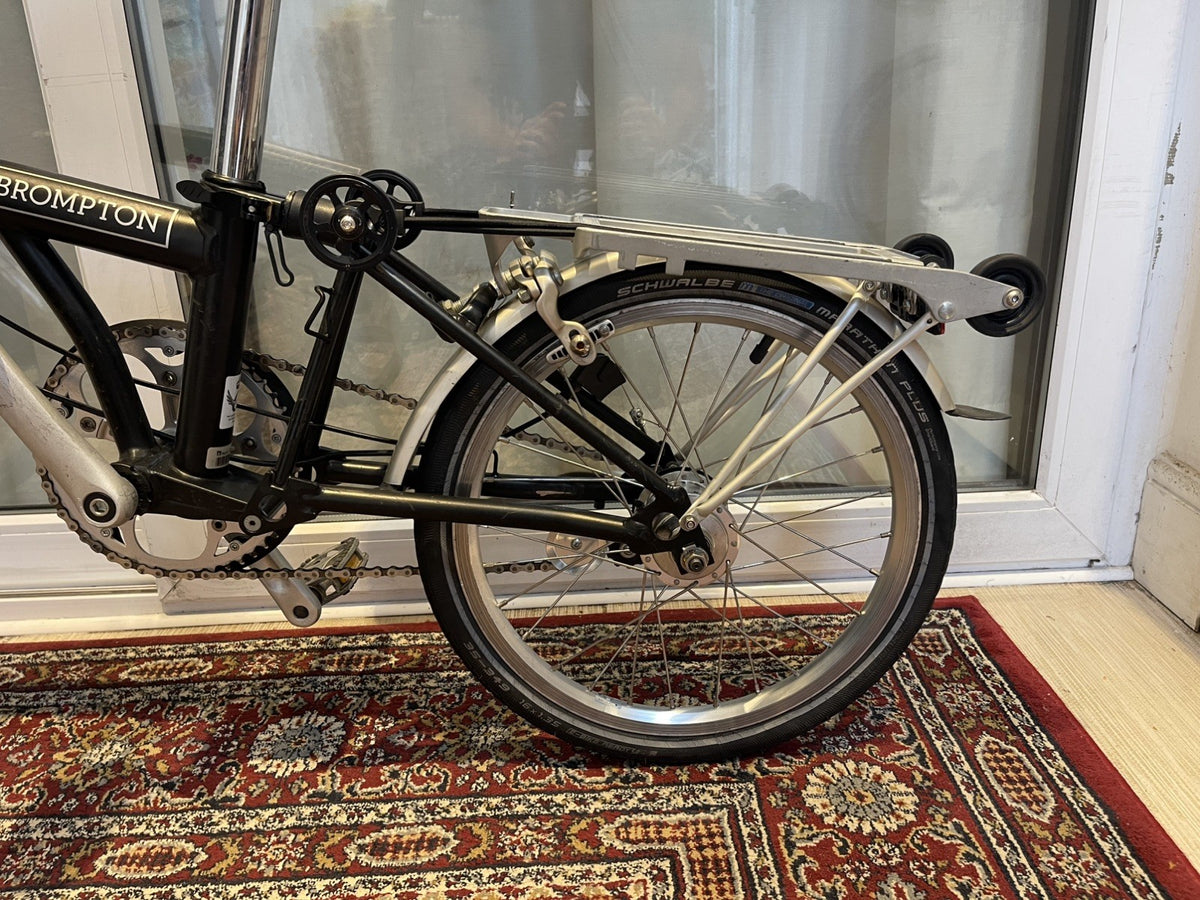 Brompton M3R Folding Bike SERVICED CONDITION ✅ FREE & FAST DELIVERY 📦