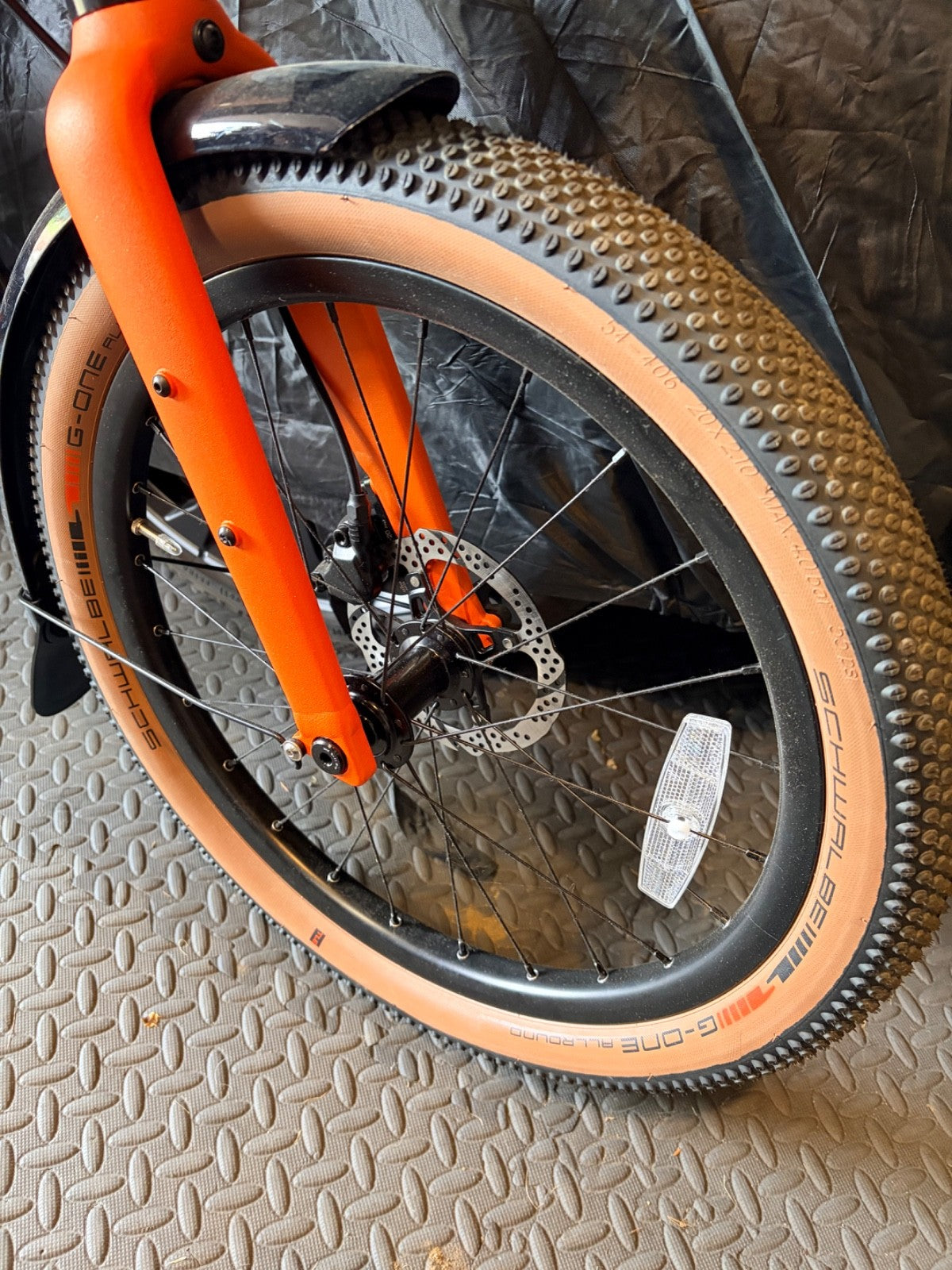 Brompton G-Line Folding Bike Sml Adventure Orange **Unridden**