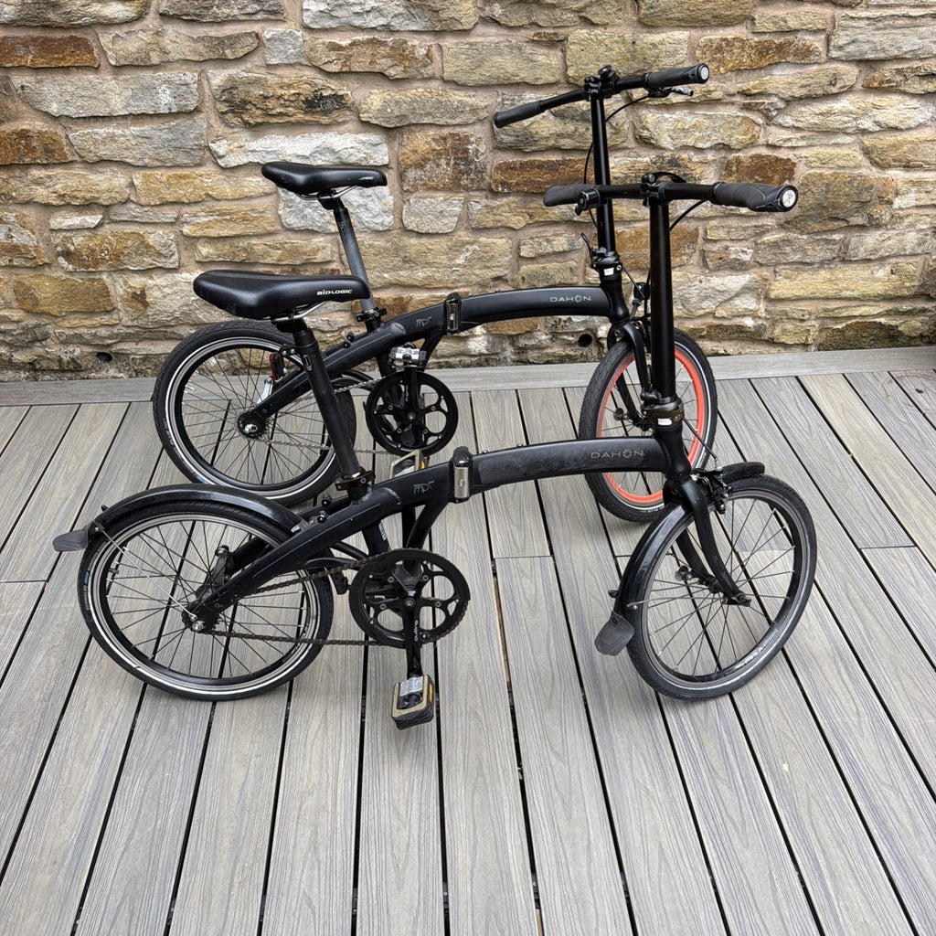 Pair of Dahon Folding Bikes In Perfect Working Order.