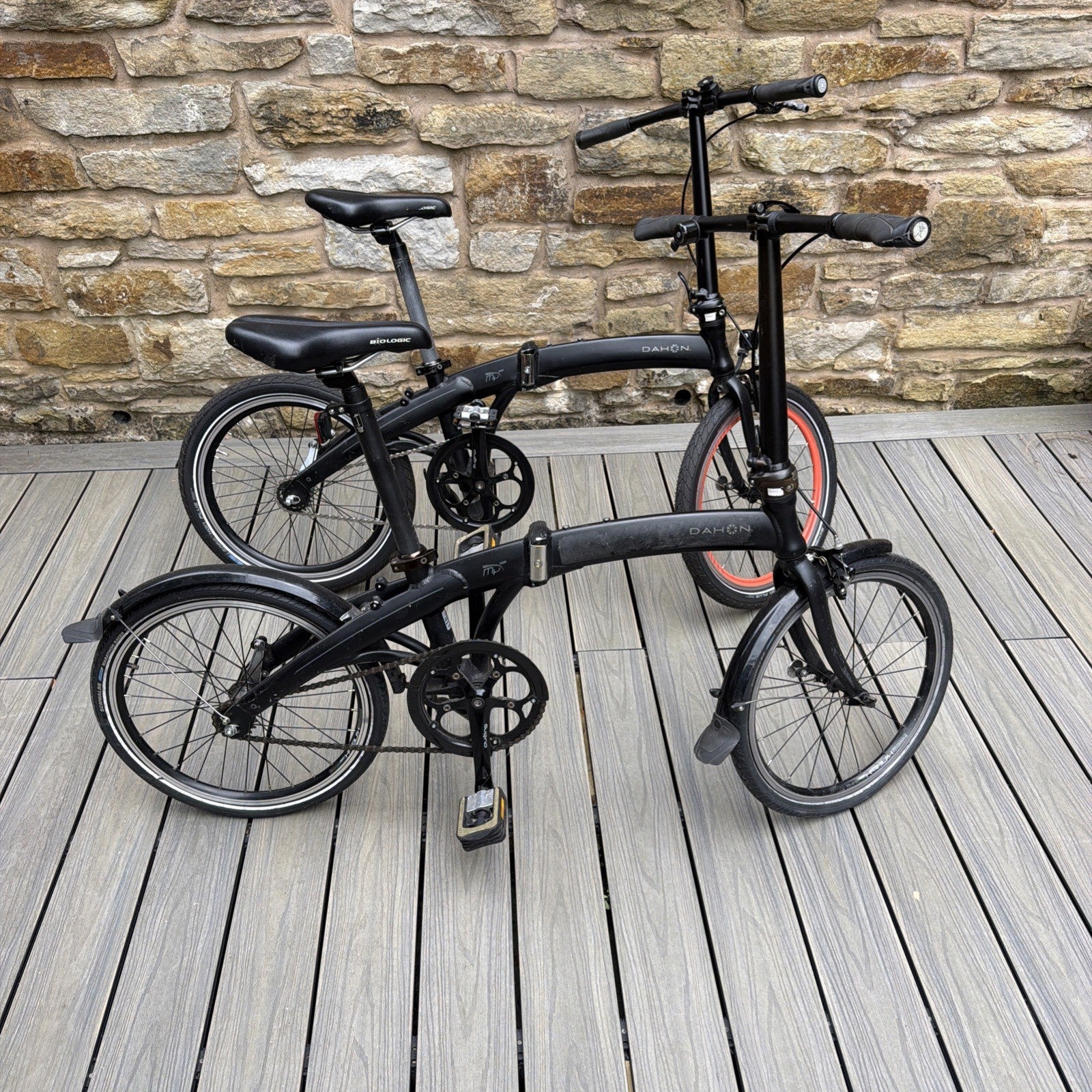 Pair of Dahon Folding Bikes In Perfect Working Order.