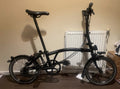 Brompton C Line Folding Bike – Black – Fair Condition - In Good  Working Order