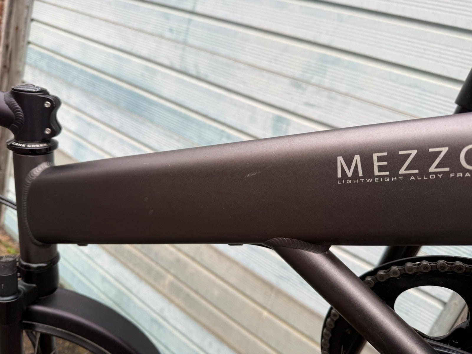 Mezzo D9 folding bike graphite grey very good original condition
