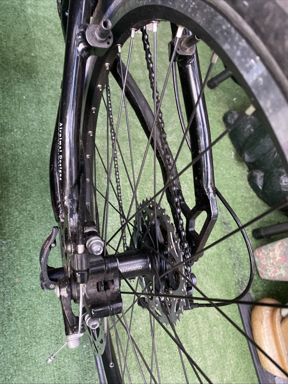 Airnimal Joey Folding Bike￼ Brand-New Wheels And Forks Down Less Than 20 Miles ￼