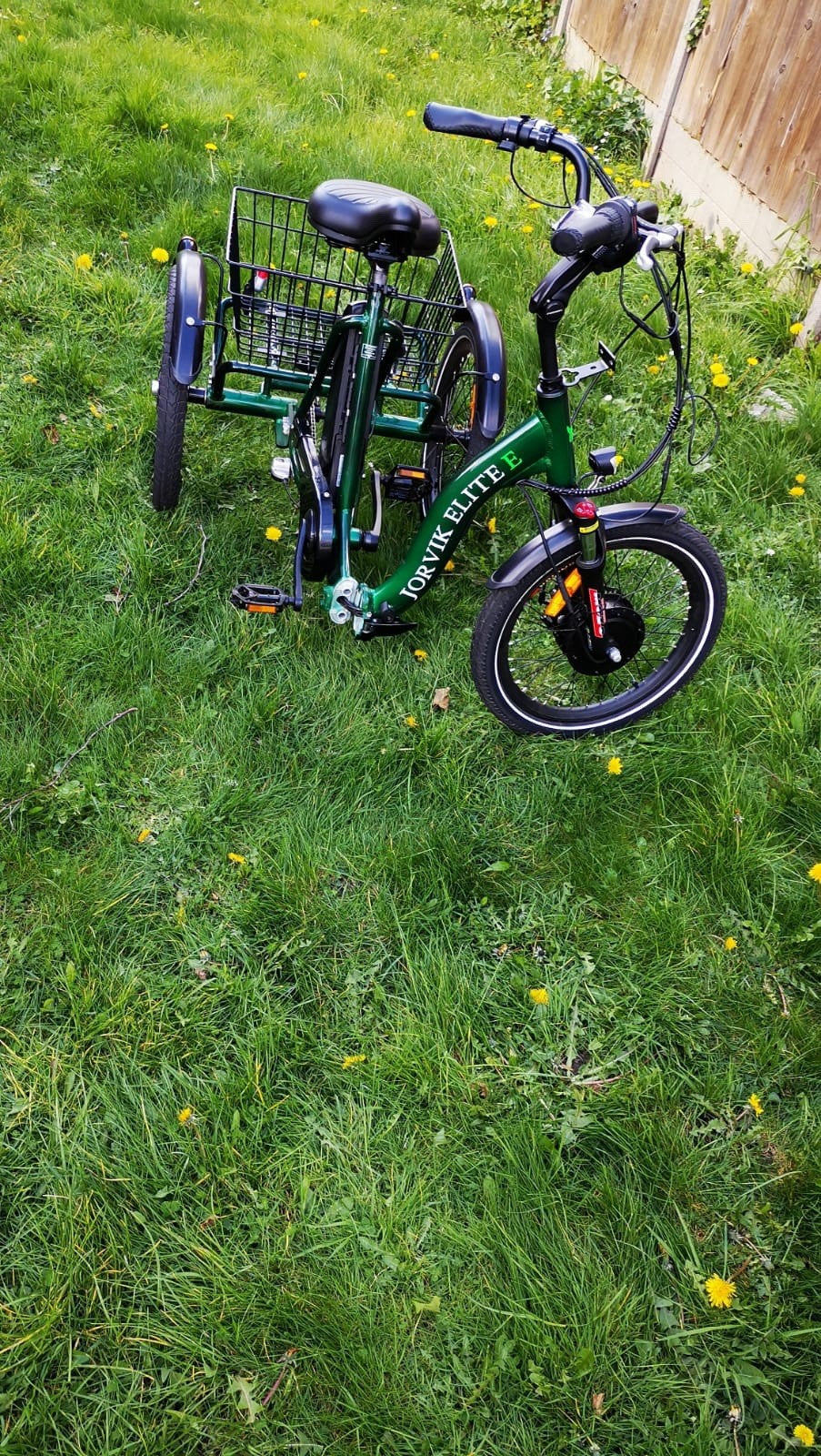 Jorvik JET-E Elite Folding Tricycle Excellent Condition Collect Only CO4