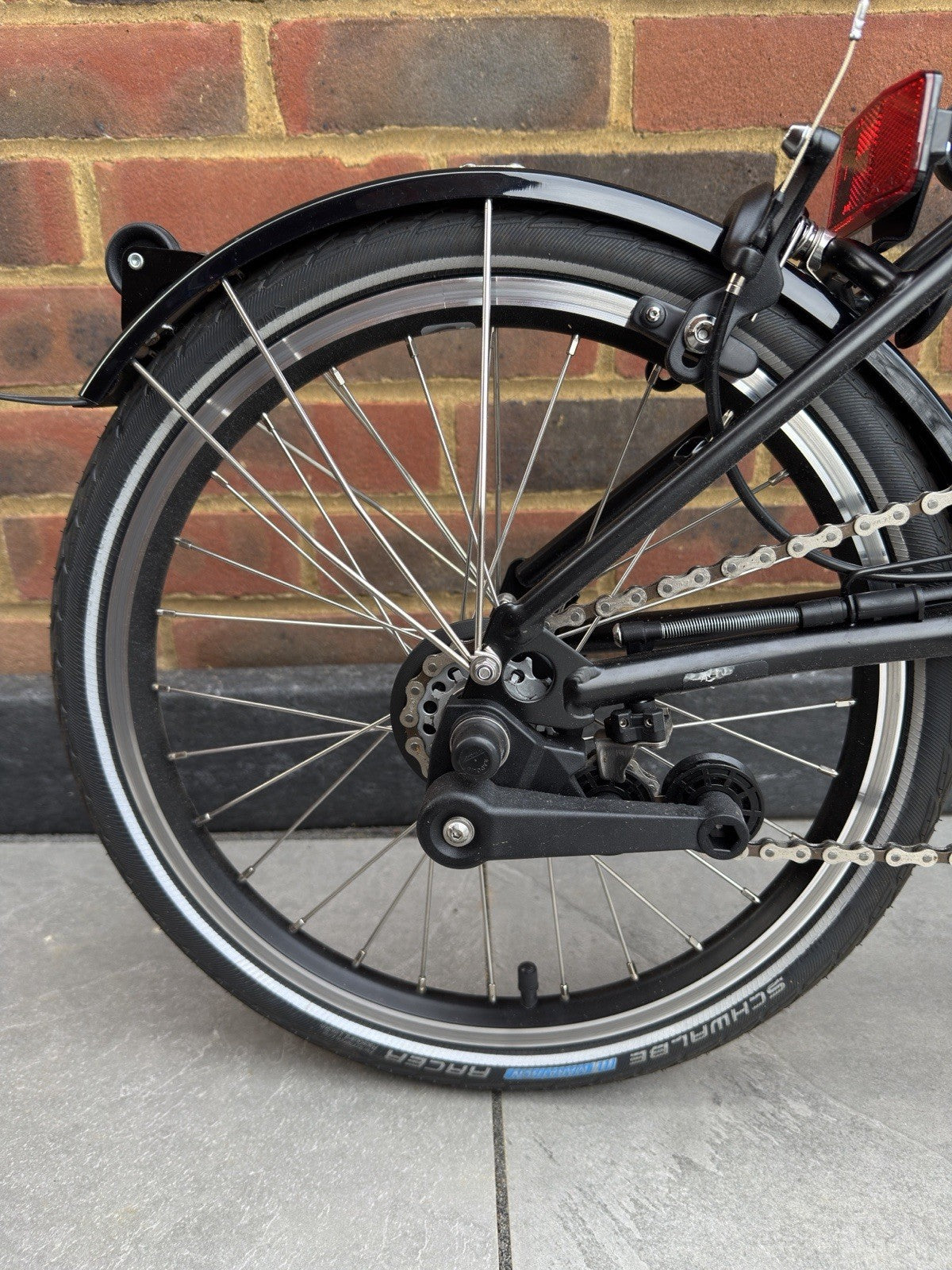 Brompton C Line 2 Speed Mid Handle Bar 2025 In Clear Lacquer Excellent Condition