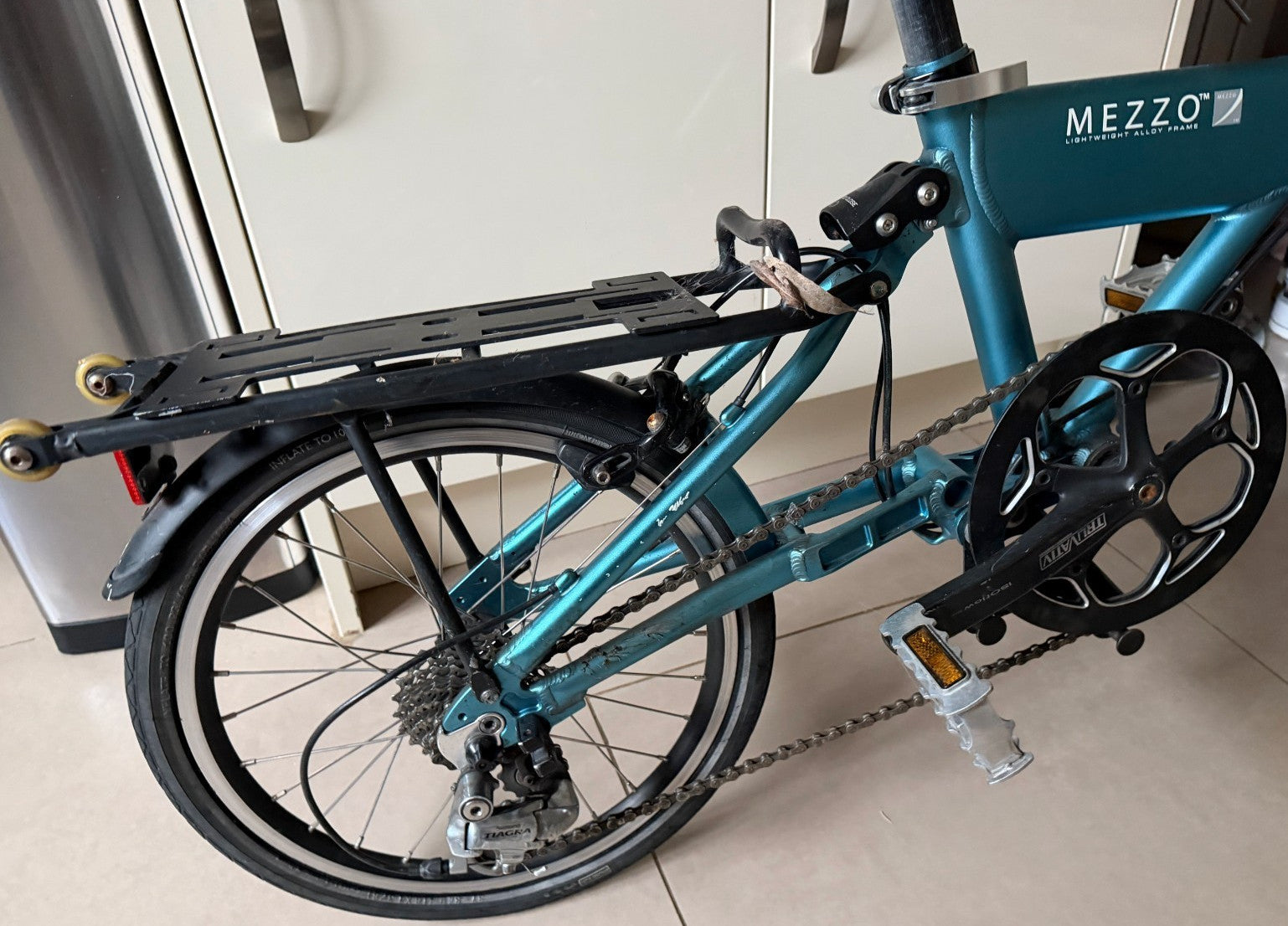 Mezzo D9 Folding Bicycle Cycle Bike