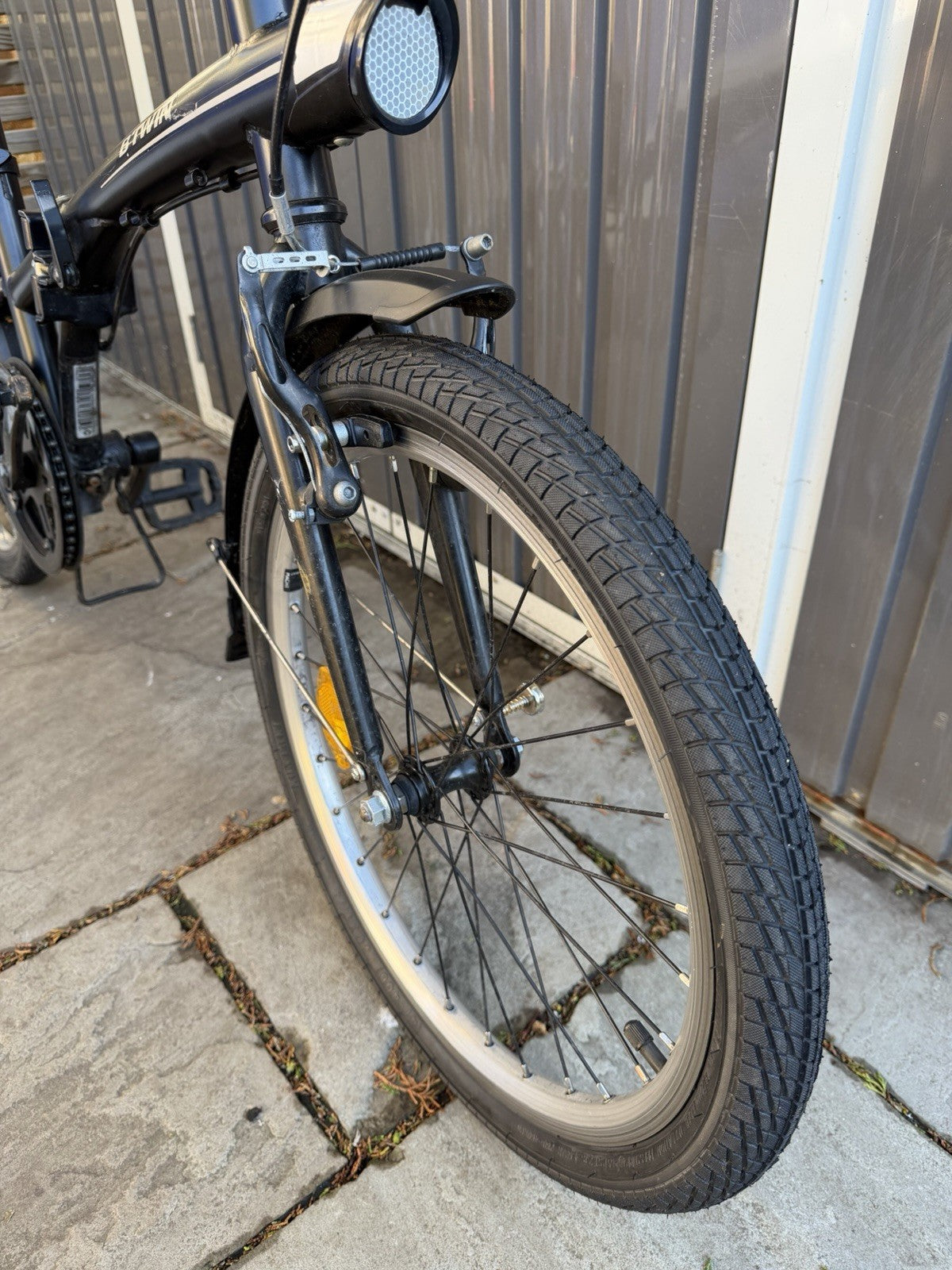 Btwin Decathlon Tilt 100 Quick Folding Bicycle 20" Wheels