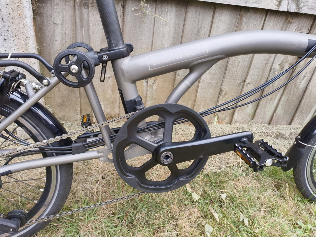 Brompton T Line Titanium Carbon 12 Speed  Folding Bike