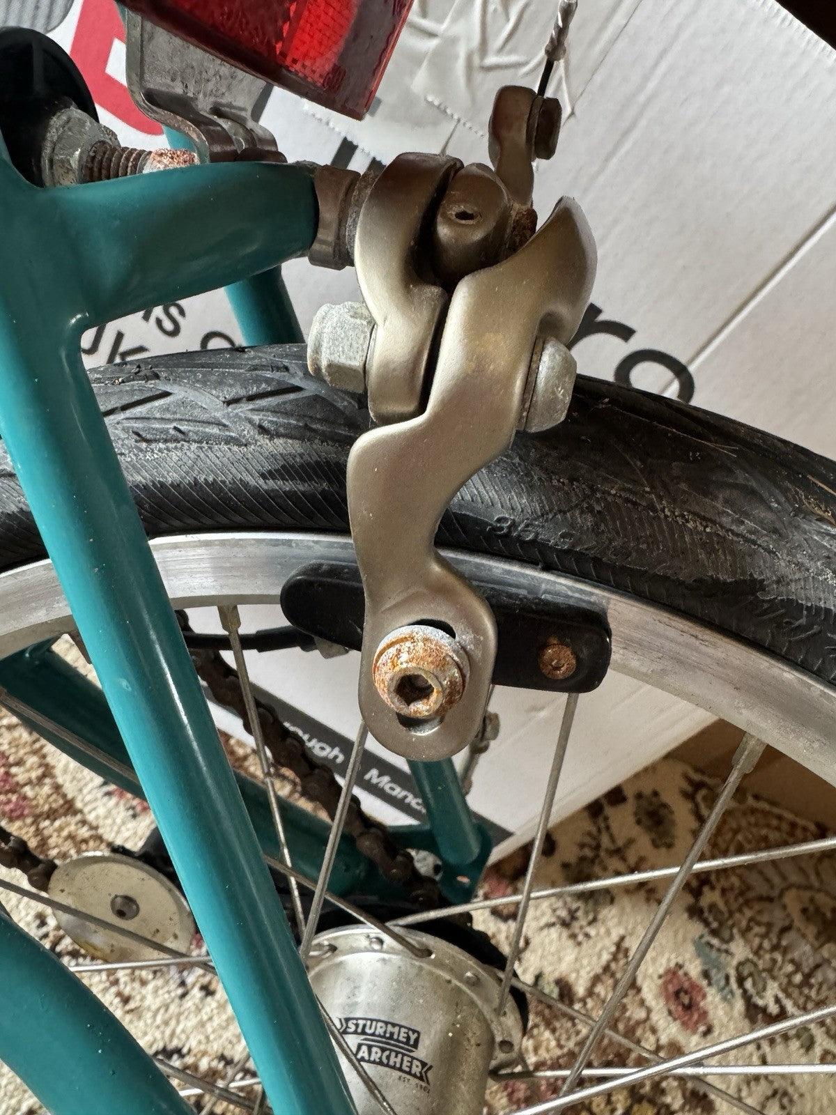 Brompton B75 16" Folding Bike - Blue