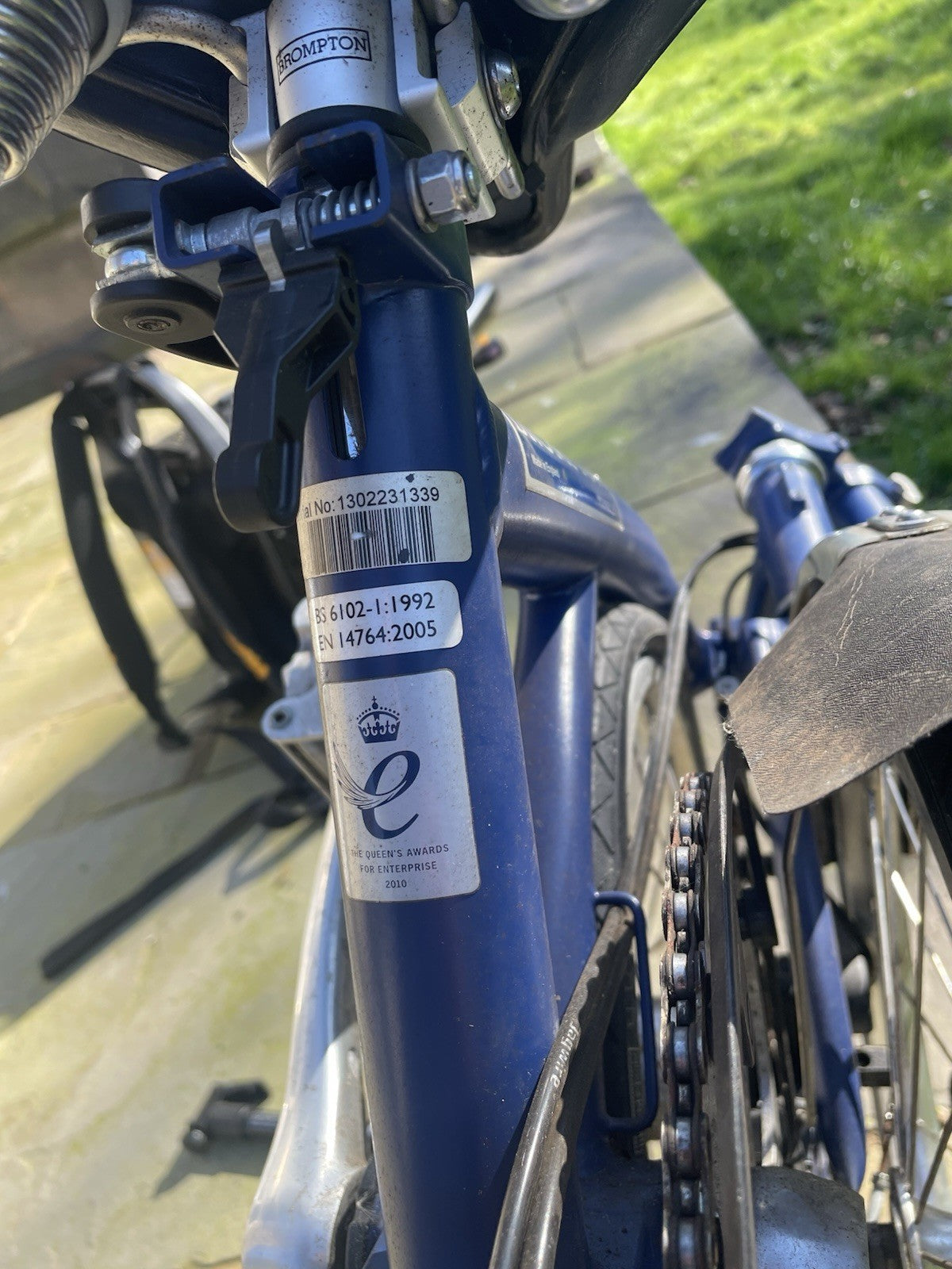 Brompton M3L Folding Bike 2013 – Needs TLC – Genuine Brompton – Collection”