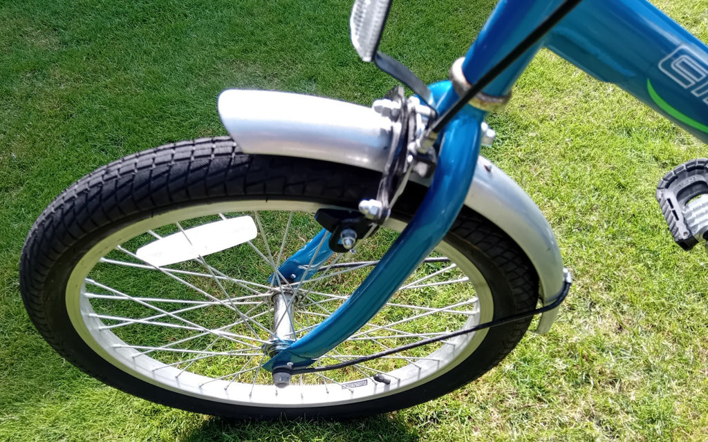 Emmelle 'Shuttle' Single-speed Folding Bike.  Used. 20" Wheels. student, shoping