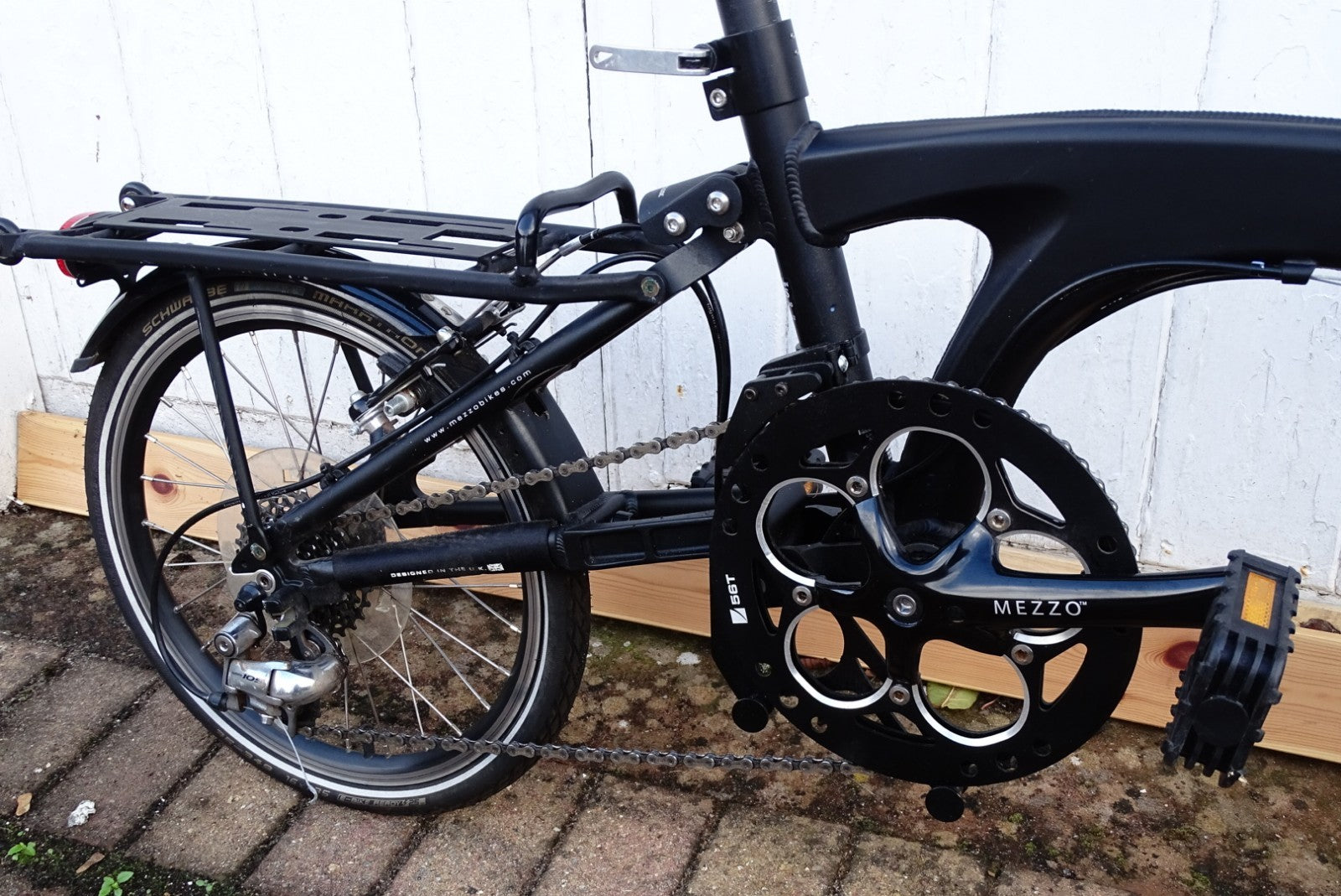 Mezzo D10, Folding Bike, 26"wheels, Lightweight Alloy Frame Super Quality