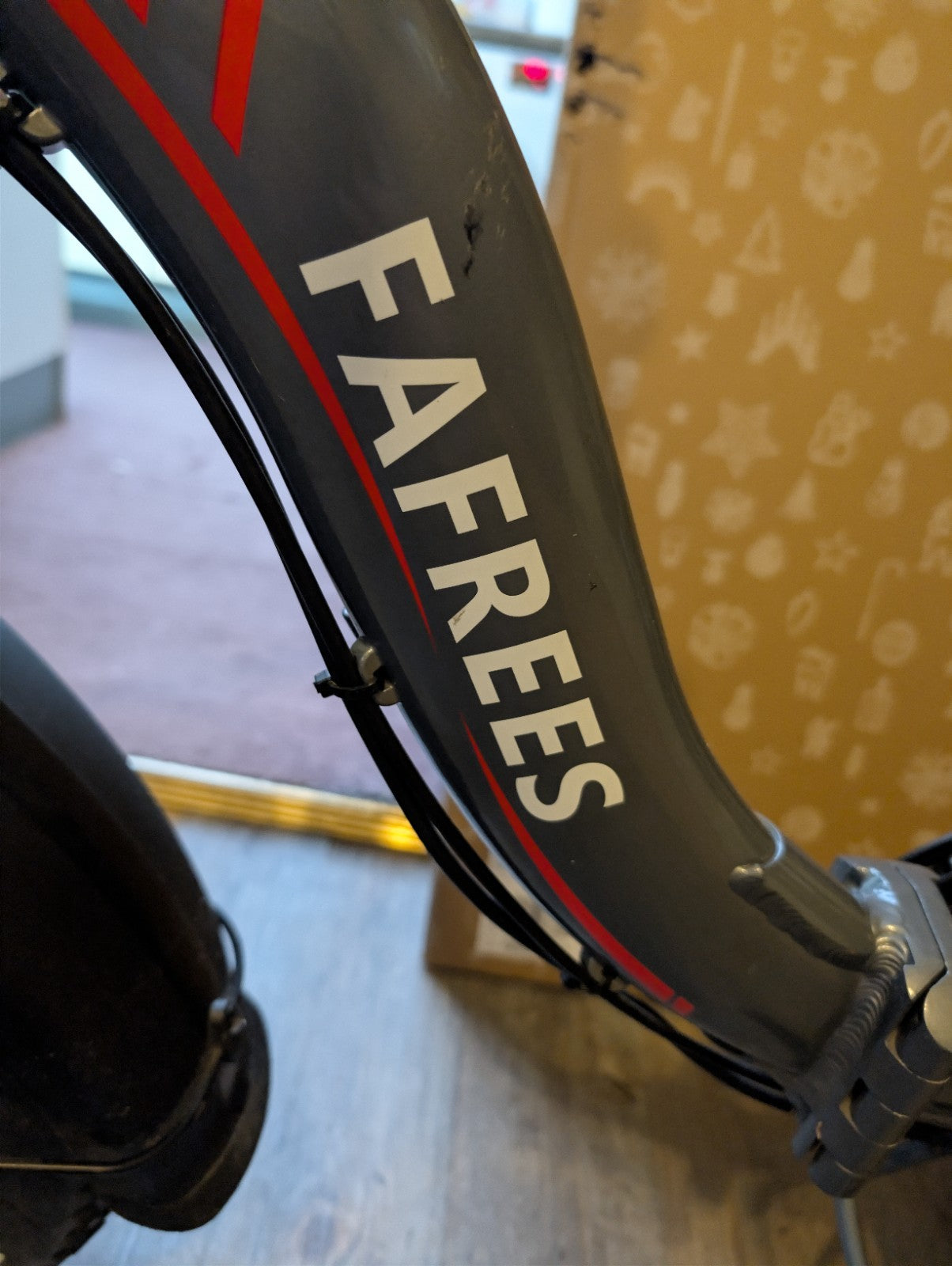 Fafrees F20 Fat 20" Foldable Eboke, 48v 22ah Battery  Iv Very Good Condition,