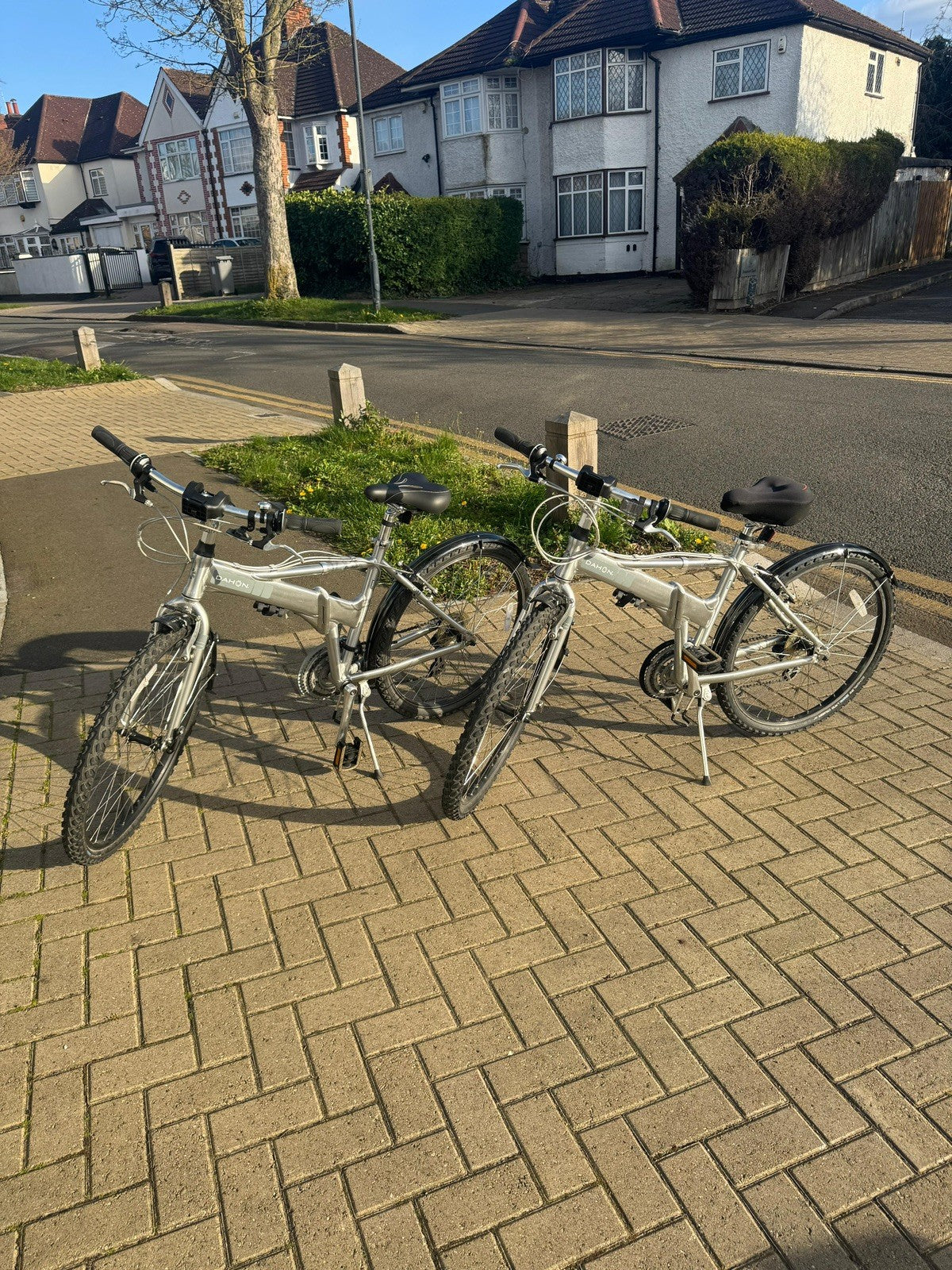 2x Dahon Espresso Full Size Folding Bike Medium Frame