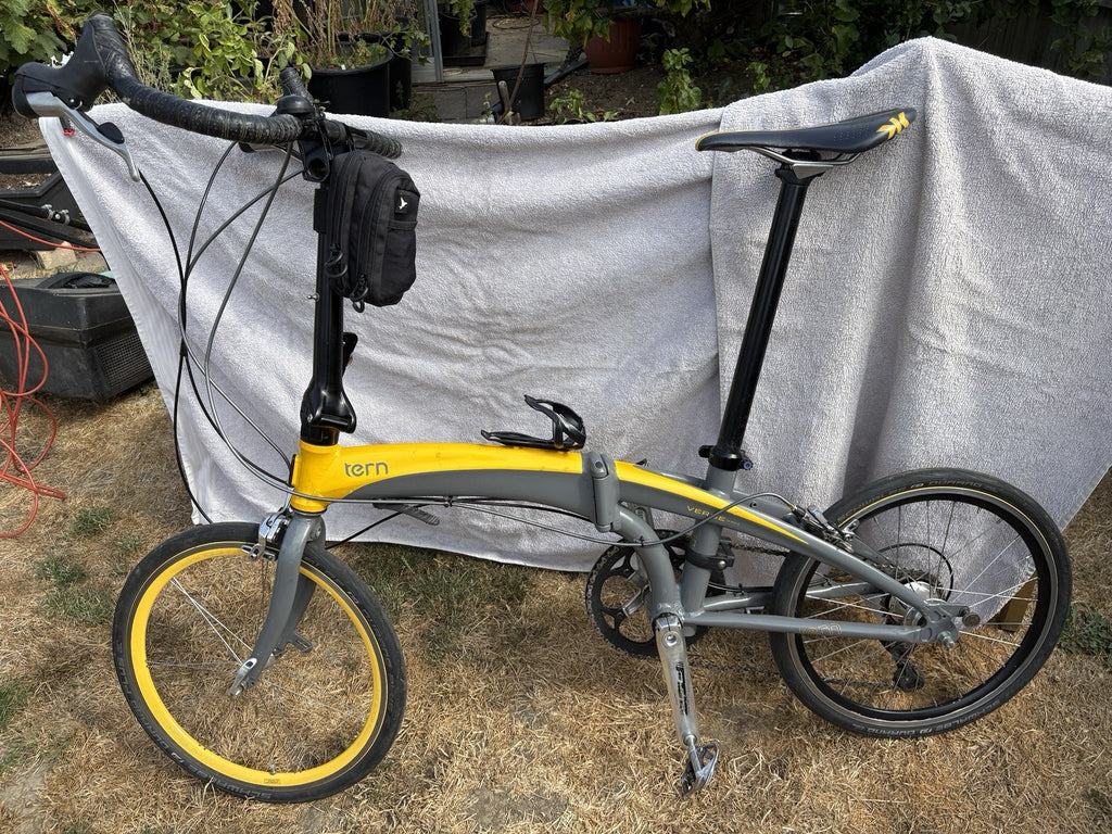 Folding Bicycle, Tern Verge, X30h, 30 Gears, Aluminium Frame