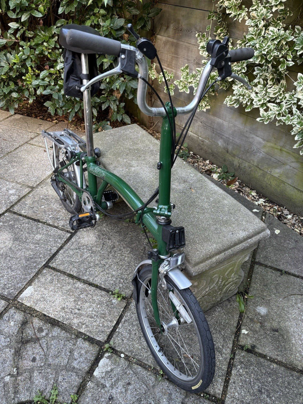 Brompton M6L Folding Bike , 6 Speed, British Racing Green - Used, UK Made