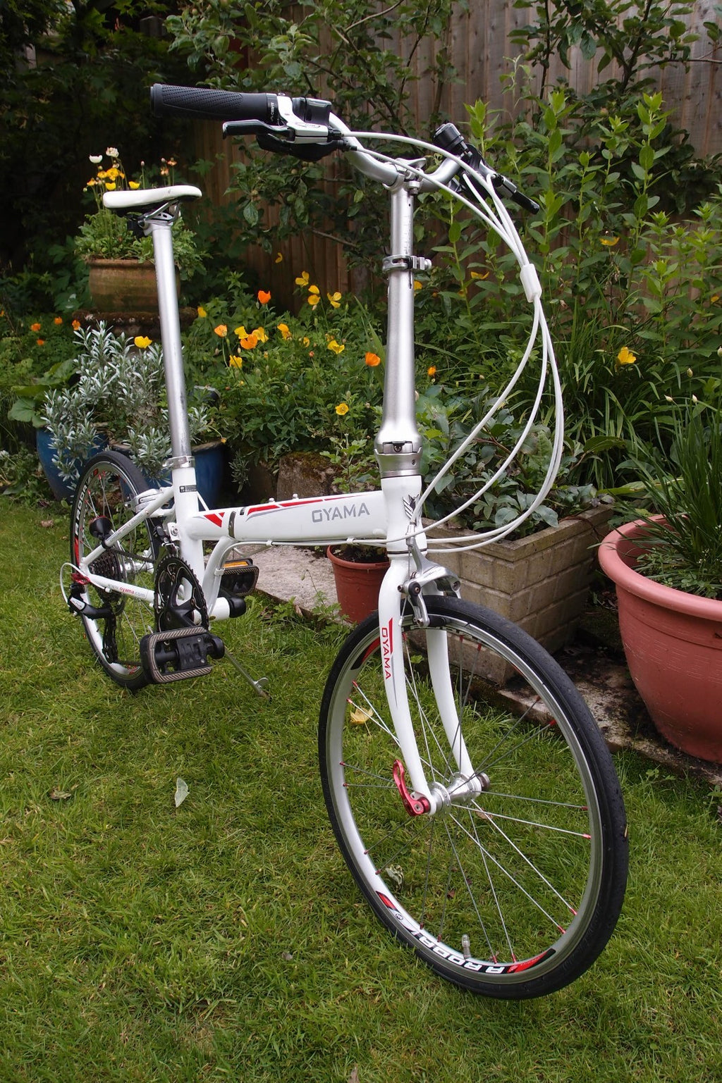 OYAMA 16 SPEED FOLDING BIKE