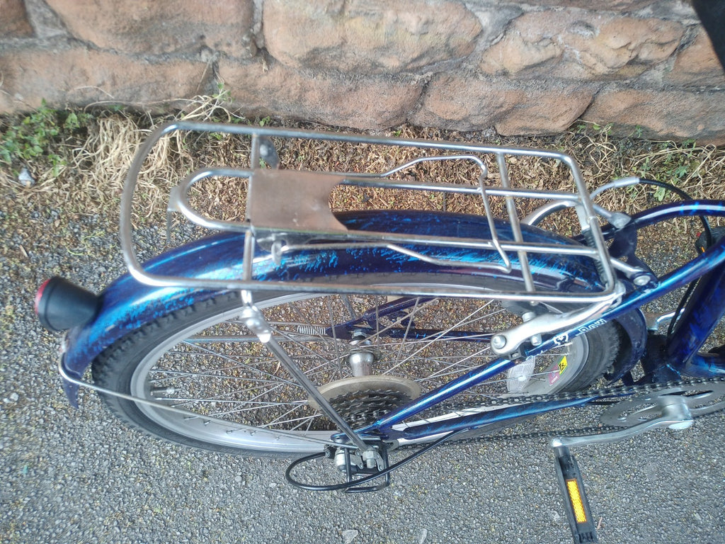 avelo x row folding bike 24-inch wheels