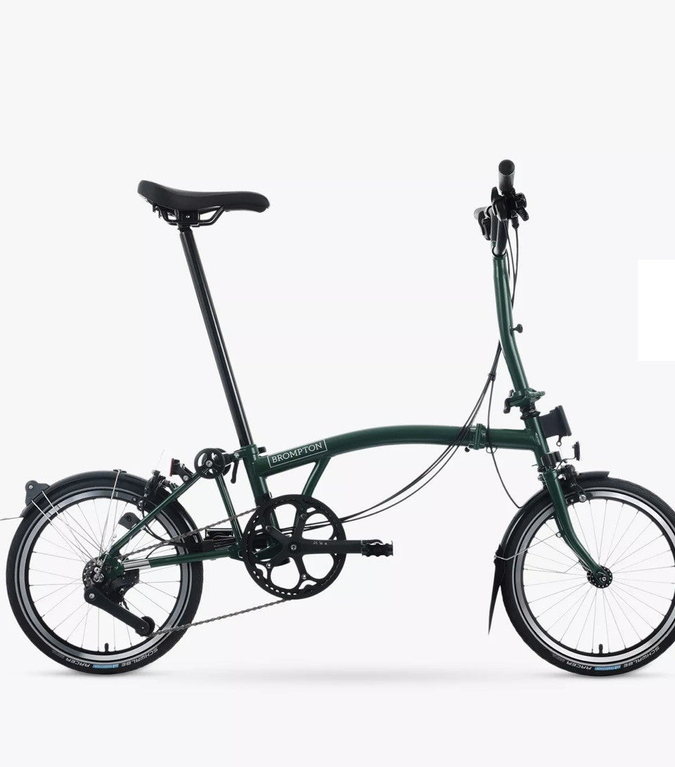Brompton C Line 12-Speed Folding Bike Racing Green Unisex 2026