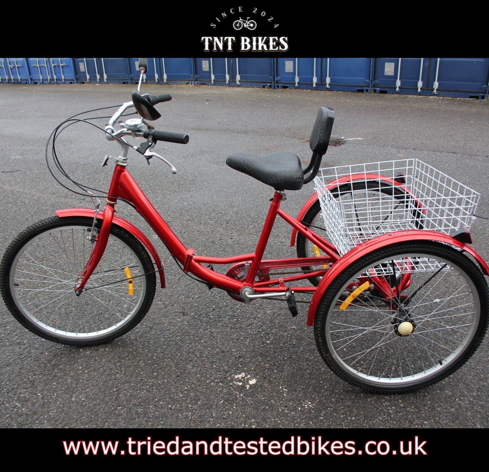 Folding Adults Trike Tricycle 24w