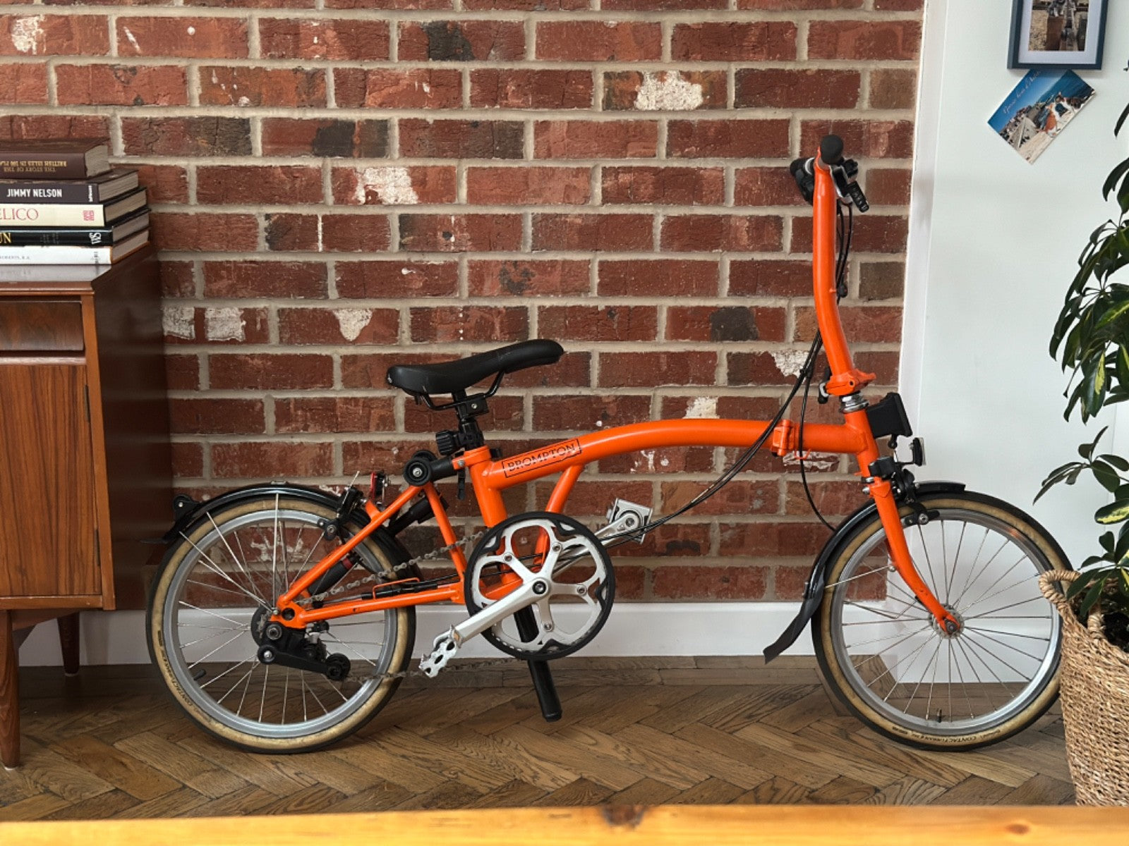 Brompton S2L Folding Bike Orange 2 Speed - 2019 Bicycle Fold Up S2 L